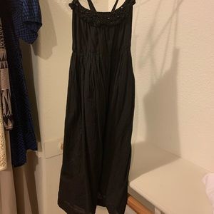 Black summer dress